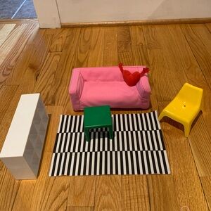ikea barbie furniture set
